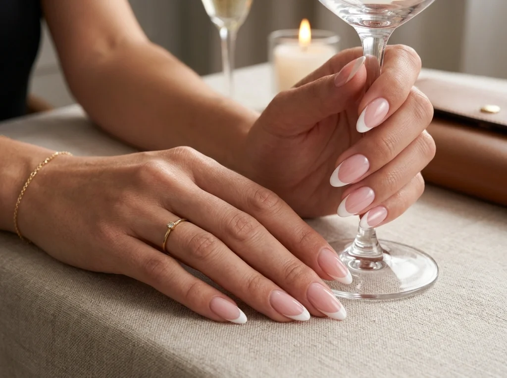 Date Night French Tips-Fille vibe