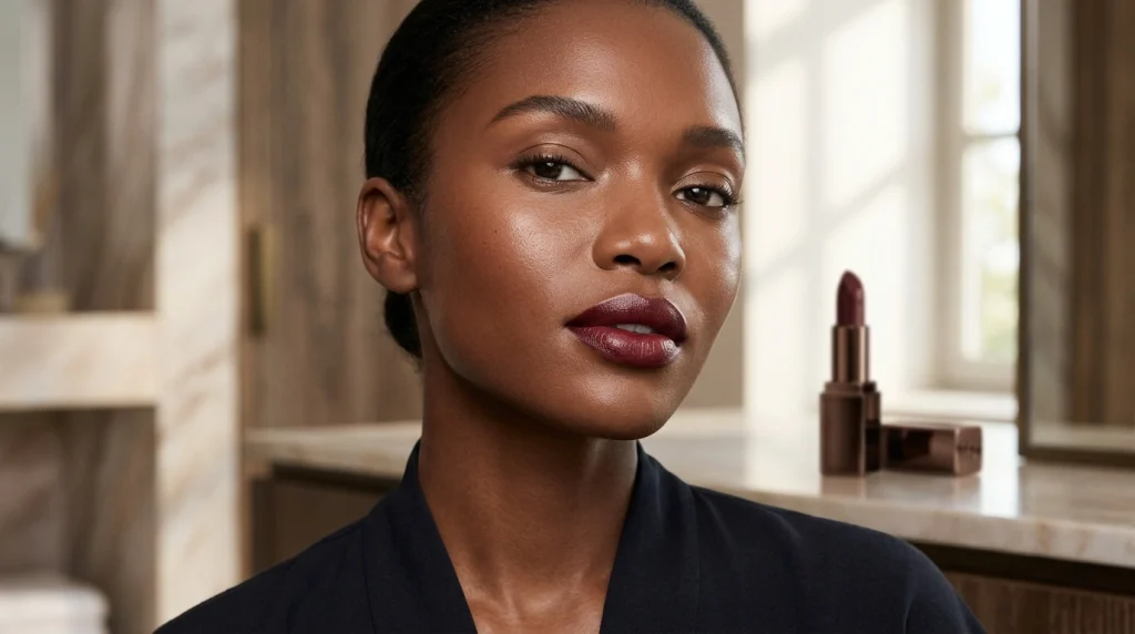 Deep Wine Lipstics-Fille vibe