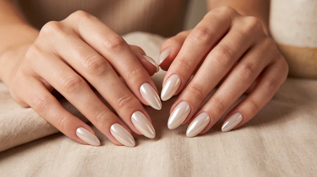 Glazed_donut_almond_nails_Fille vibe