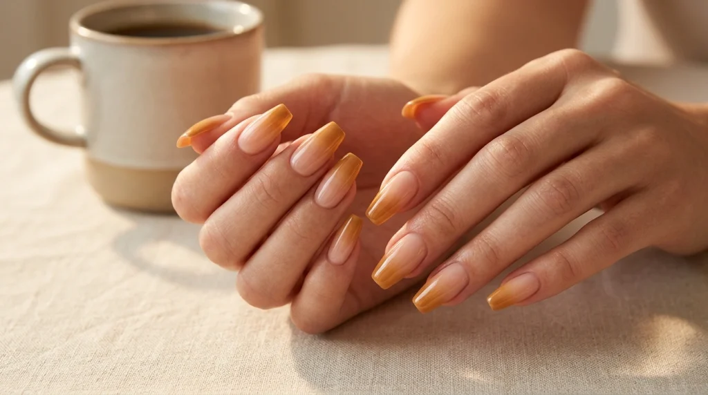 Golden Caramel Ombre-Fille vibe