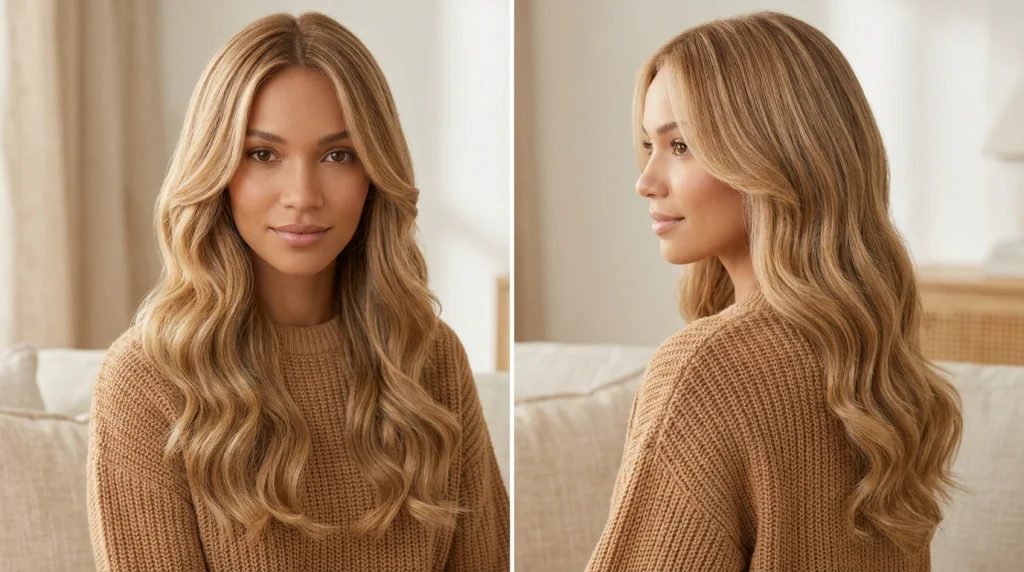 Honey_blonde_hair_styling_guide_Fille vibe