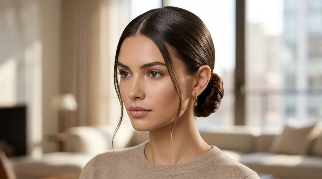 Sleek_low_bun_hairstyle_Fille vibe