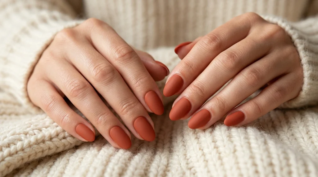 matte_terracotta_nail_Fille vibe