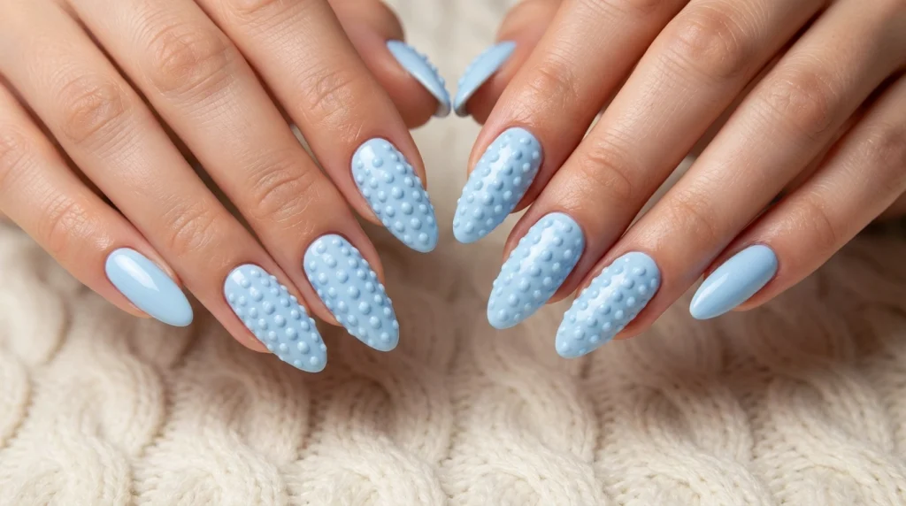 Baby_blue_popcorn_stitch_nails_Fille vibe