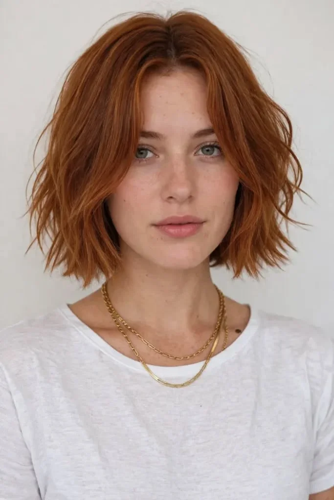 Copper Red Bob-Fille vibe