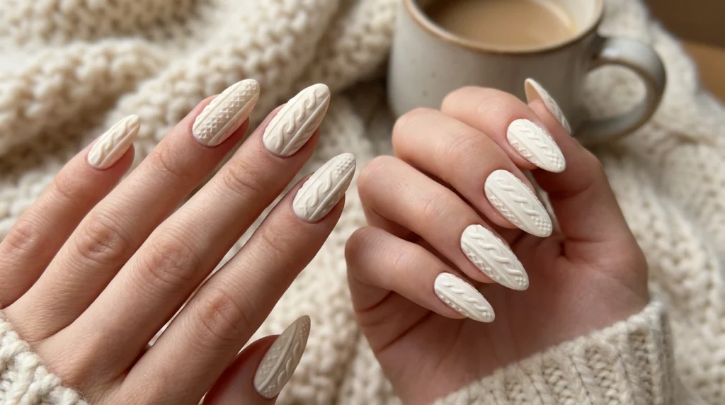 Cream Cable Knit-Fille vibe