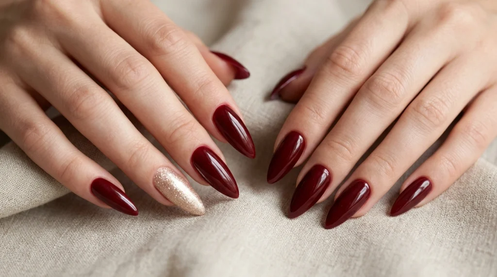 Dark_cherry_stiletto_nails_Fille vibe