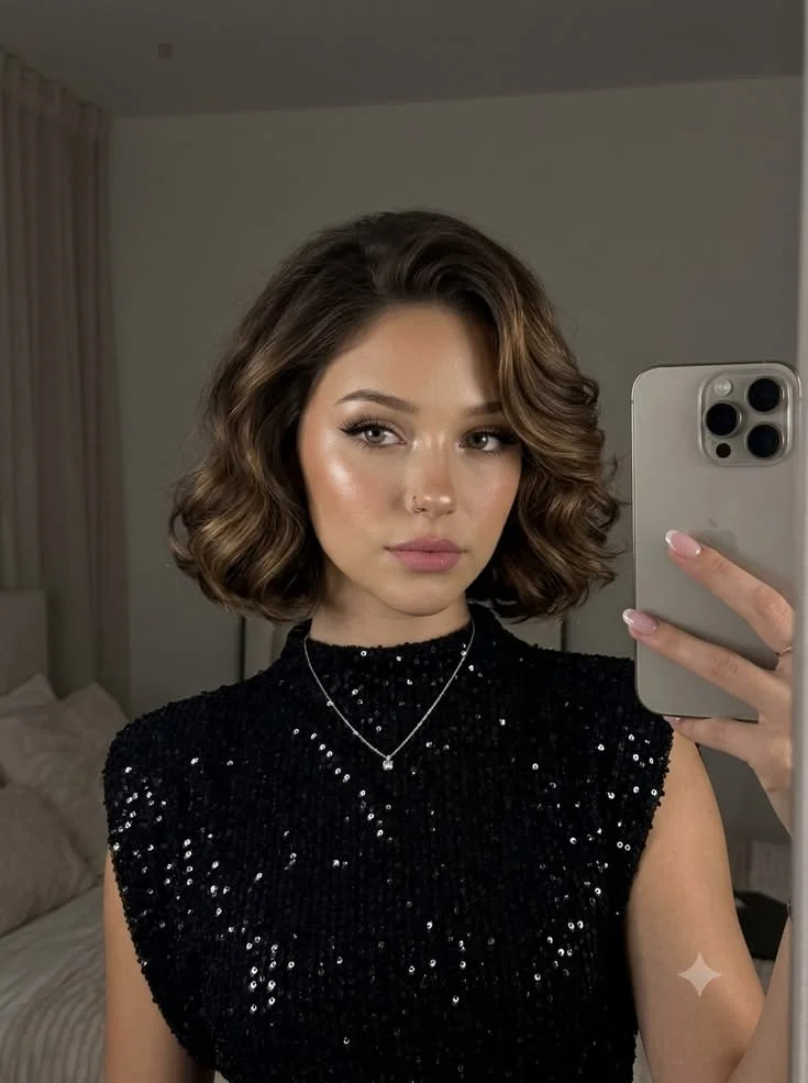 Date Night Waves Bob-Fille vibe