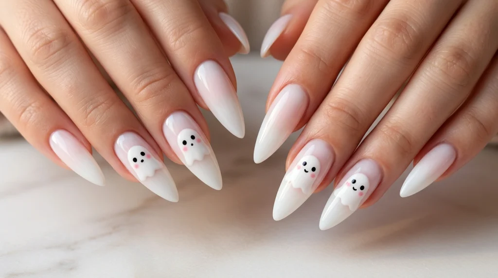 Ghost Nails-Fille vibe