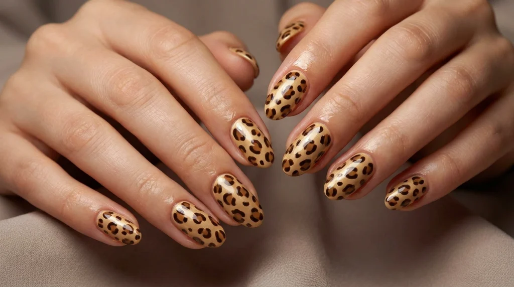 Leopard_print_nail_design_Fille vibe